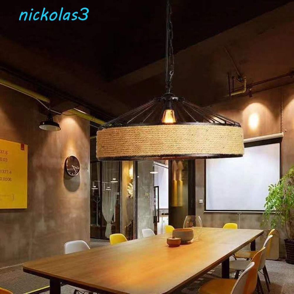 NICKOLAS吊燈,鐵復古天花板吊燈,家居裝飾手工製作古董古典天花板固定裝置餐廳