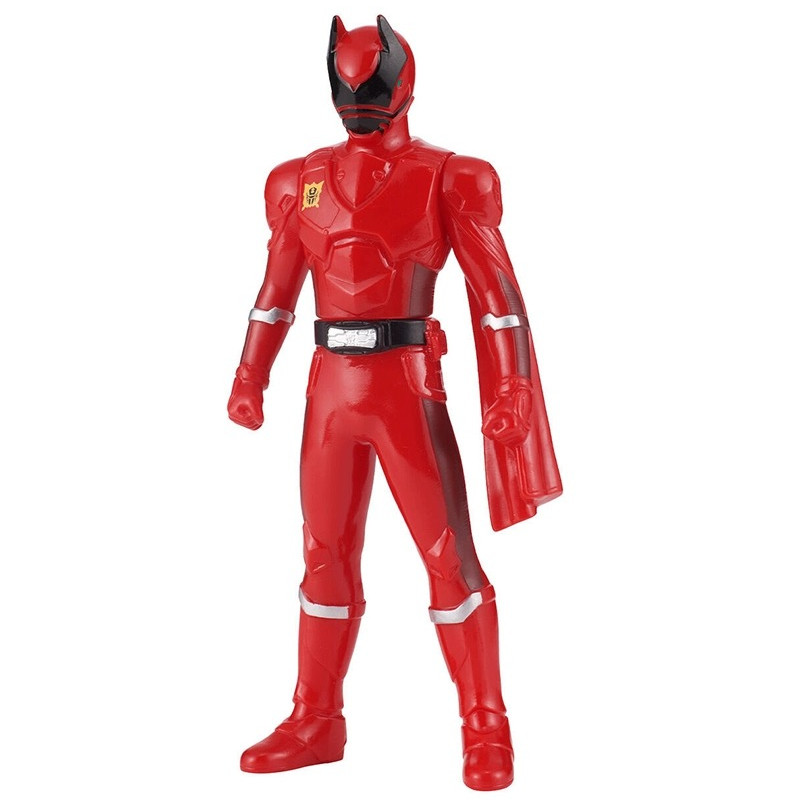 ZICR 甲蟲玩具紅色現貨戰隊   萬代人偶軟膠英雄英雄王者超級鍬形蟲