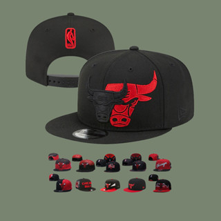 NBA 芝加哥公牛 Chicago Bulls 紅黑款 男女通用 時尚潮帽 防晒帽 籃球帽 球迷帽 遮陽帽 棒球帽