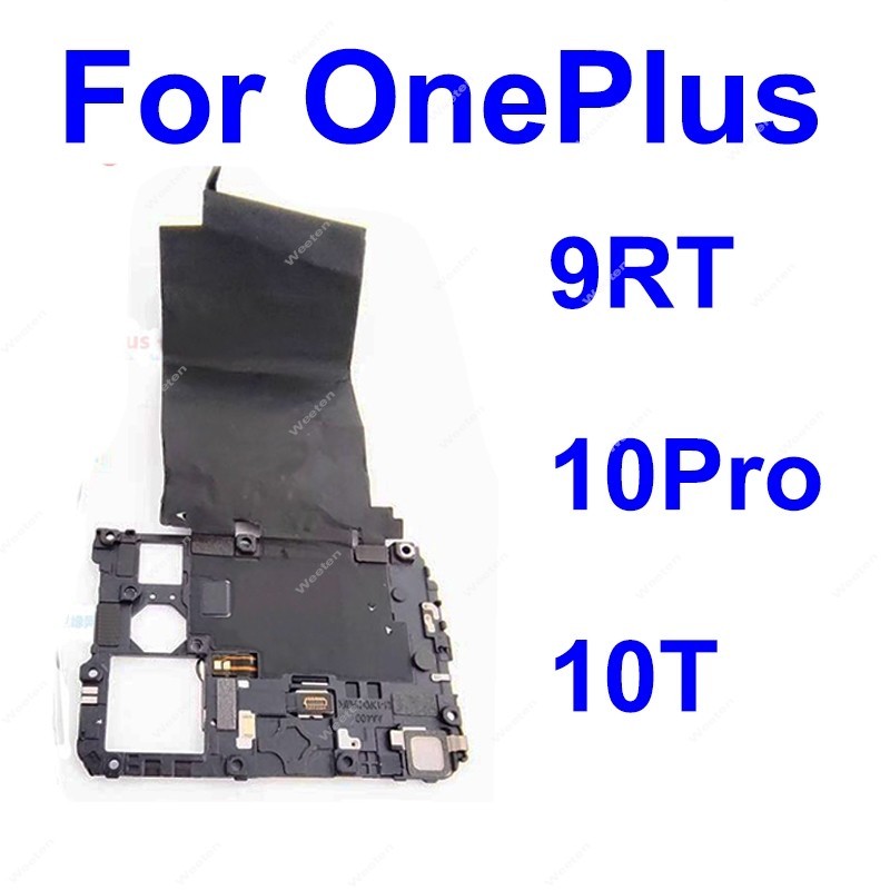 適用於 OnePlus 1+ 10 Pro 10T 9RT 5G 主板蓋天線主板框架支架帶 NFC 手電筒 Flex 部