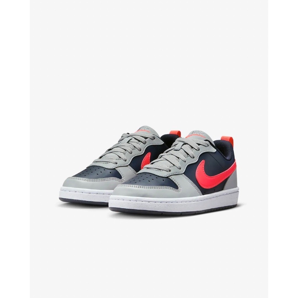 特價 NIKE NIKE COURT BOROUGH LOW 2 GS 灰黑紅 女鞋 DV5456-003