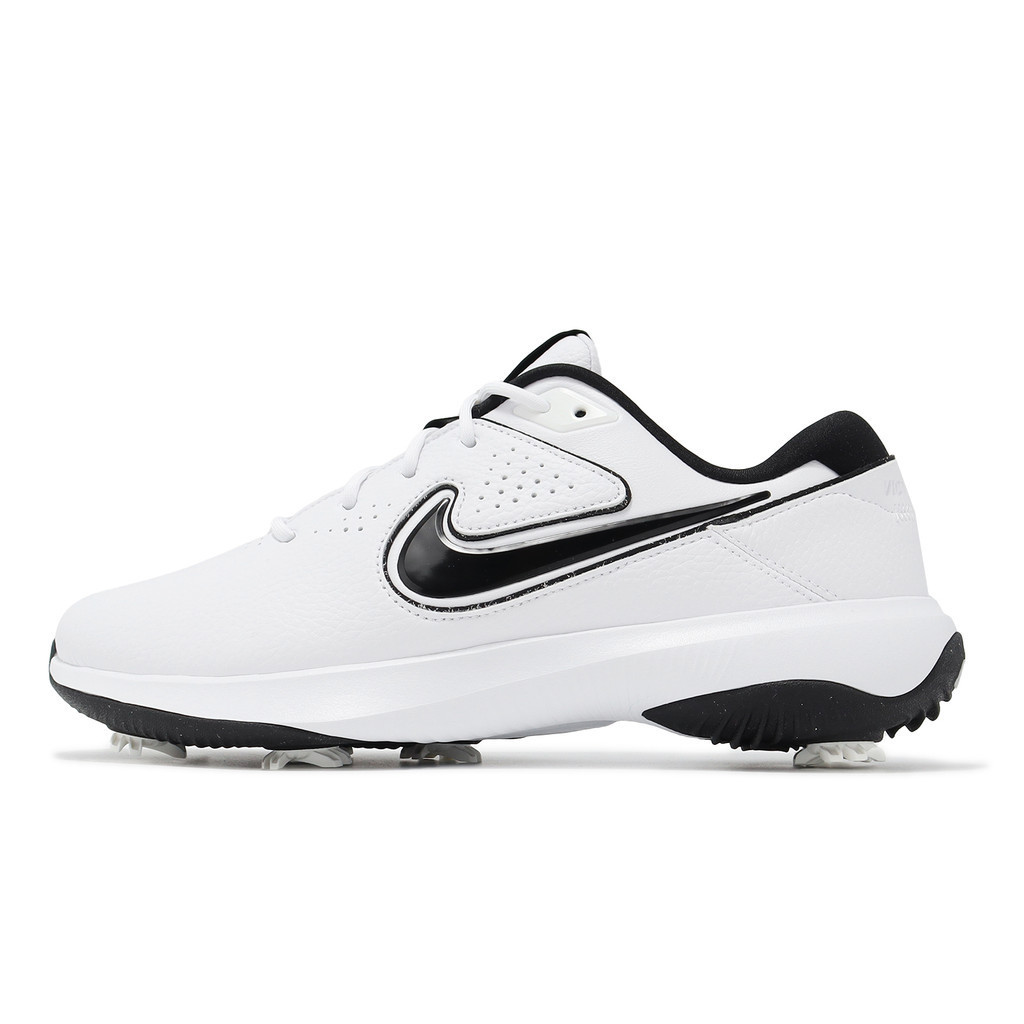 Nike 高爾夫球鞋 Victory Pro 3 NN 寬楦 白 黑 防潑水 高球 男鞋【ACS】 DX9028-110
