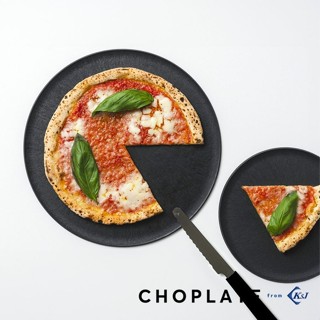 KAWABE Choplate兩用砧板盤/ 26cm/ 曜石黑 eslite誠品