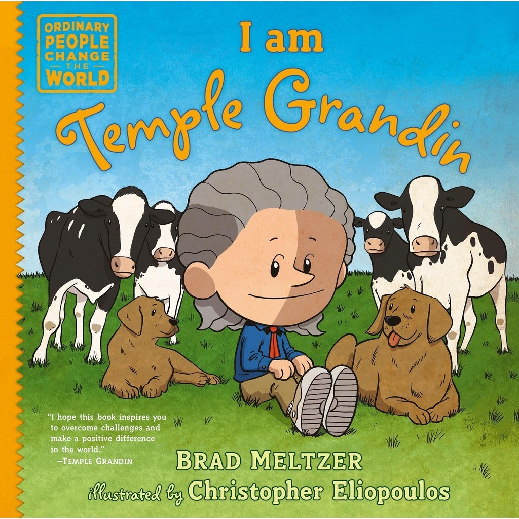 I am Temple Grandin(精裝)/Brad Meltzer Ordinary People Change the World 【禮筑外文書店】