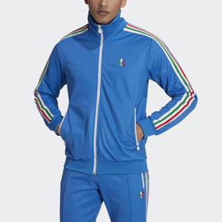Adidas FB Nations TT HK7411 男 立領外套 運動 足球 義大利隊 世界盃 國際版 天藍