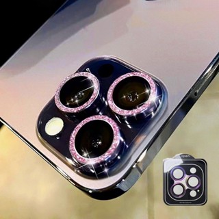全新 Colorul Shiny Diamond Glitter iPhone 相機鏡頭保護膜適用於 iPhone 15