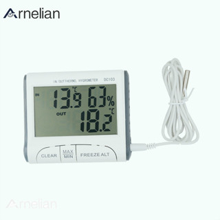 Arnelian 數字濕度計溫度計易讀溫度計濕度計迷你數字濕度計