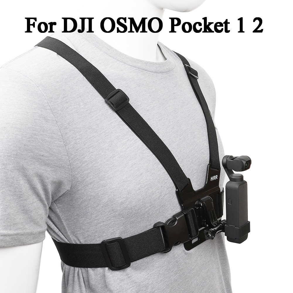 Dji Osmo Pocket 2 /1 配件套件,新款快速釋放頭帶安裝/胸帶