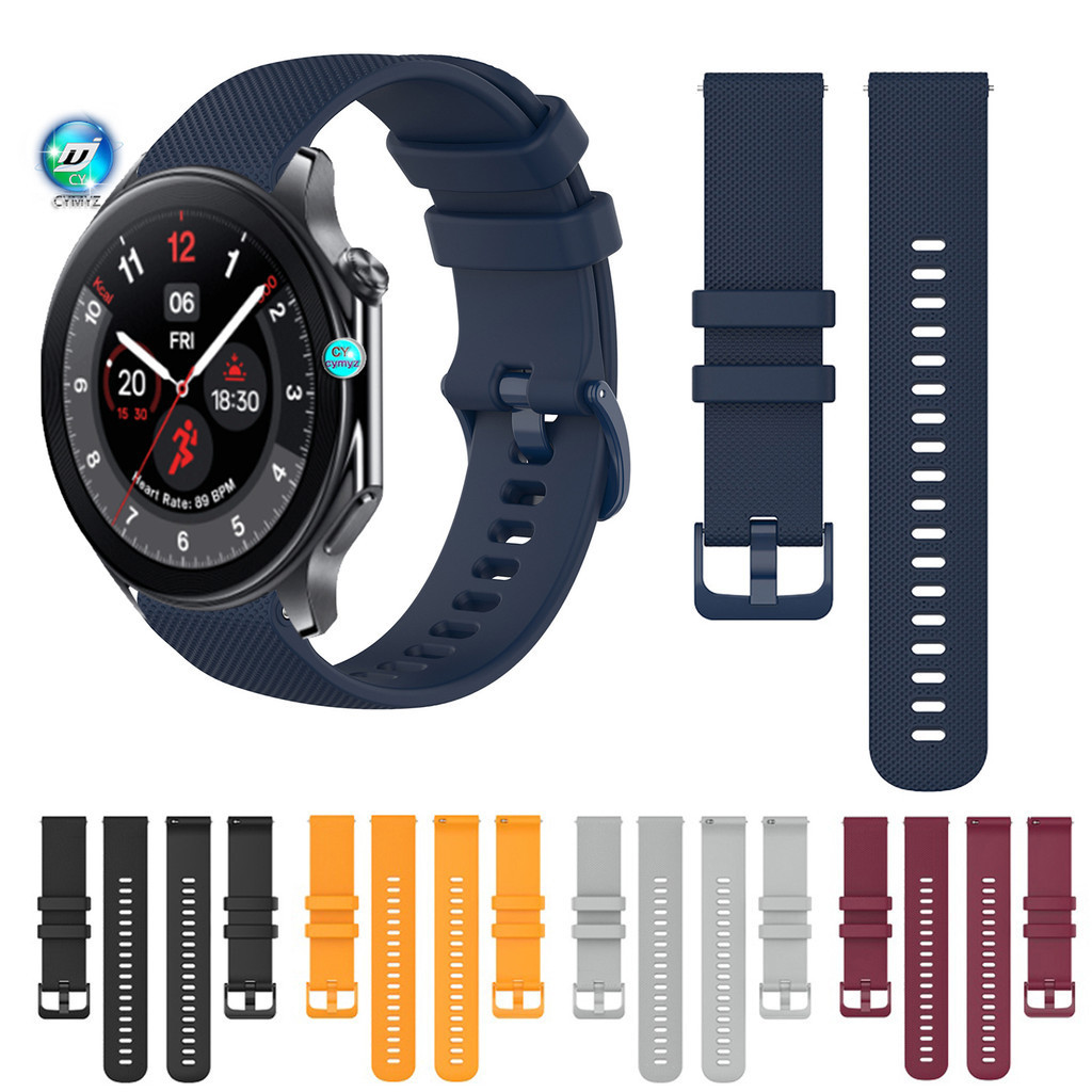 Oneplus Watch 2 智能手錶錶帶 OnePlus Watch 矽膠錶帶運動腕帶