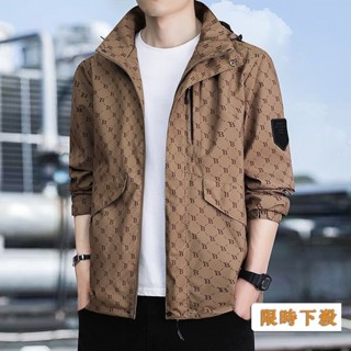 🔥臺灣出貨-免運🔥S-4XL夾克外套 連帽外套 男生外套 時尚百搭外套 韓版外套 休閒外套 運動外套 教練 #9E2F