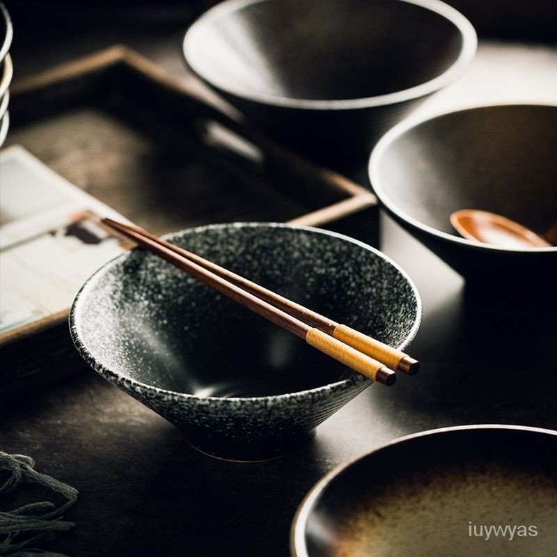 【現貨現發】日式和風拉麵碗陶瓷湯碗大號冒菜碗螺獅粉面碗家用大飯碗麻辣燙