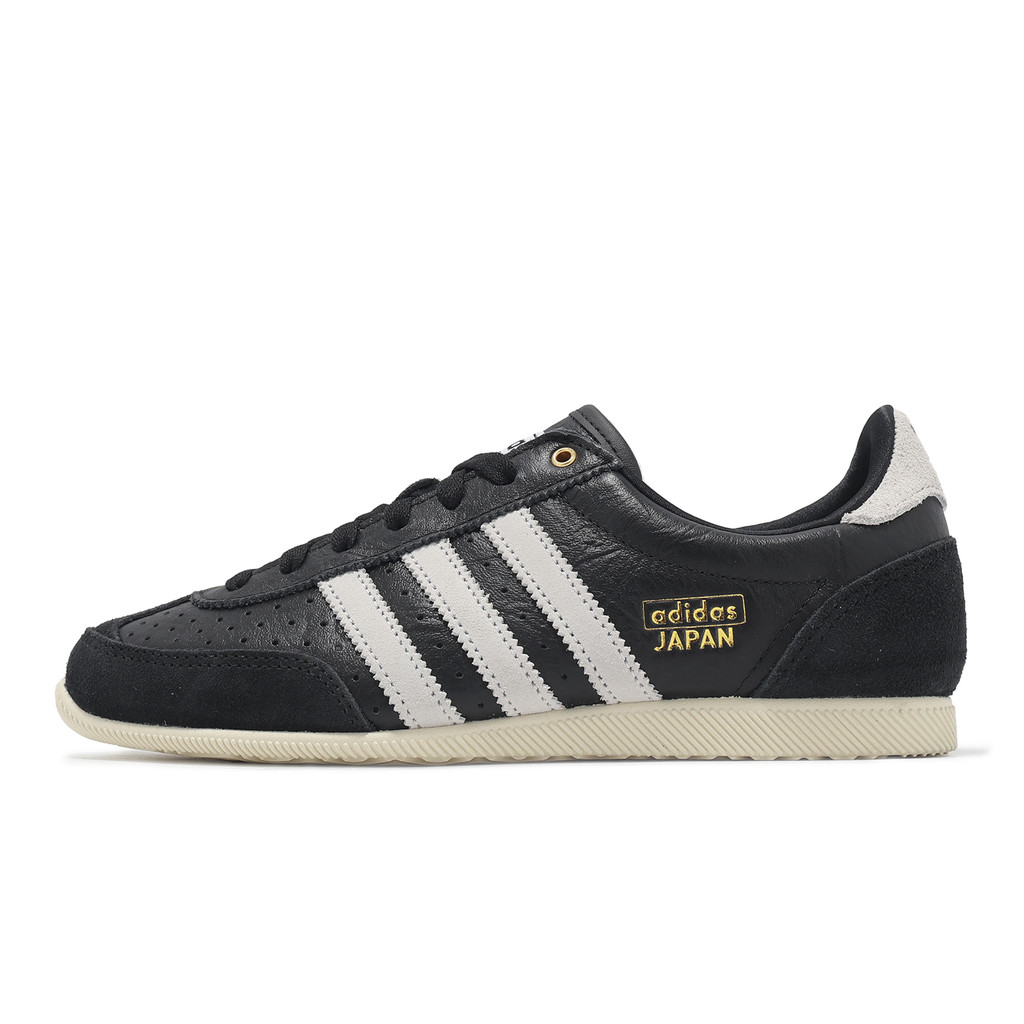 adidas 休閒鞋 Japan W 女鞋 黑 白 復古 金標 三葉草 愛迪達 [ACS] IH5490