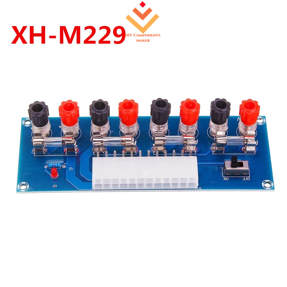 XH-M229臺式機機箱電源ATX電腦電源轉接板取電板引出模塊供電輸出