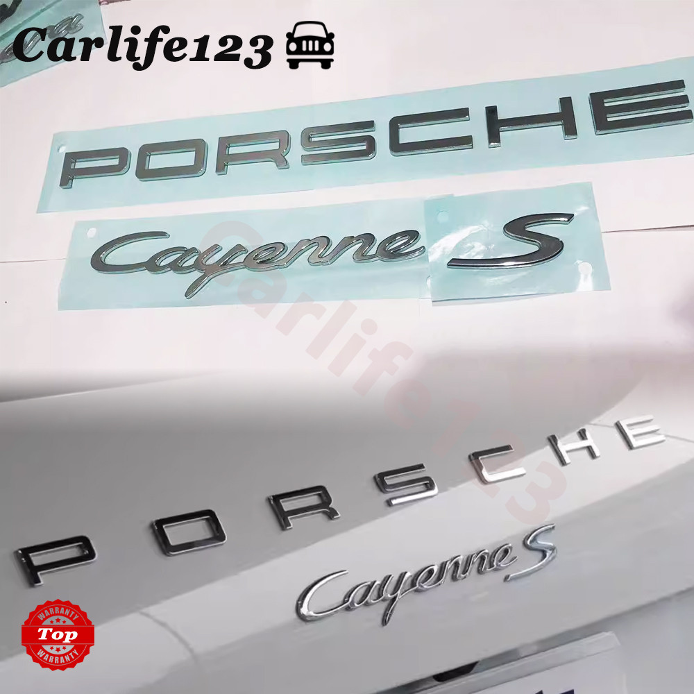 2011年以上 保時捷Porsche卡宴Cayenne Trubo S 車標後尾標diesel側標車貼改裝貼標