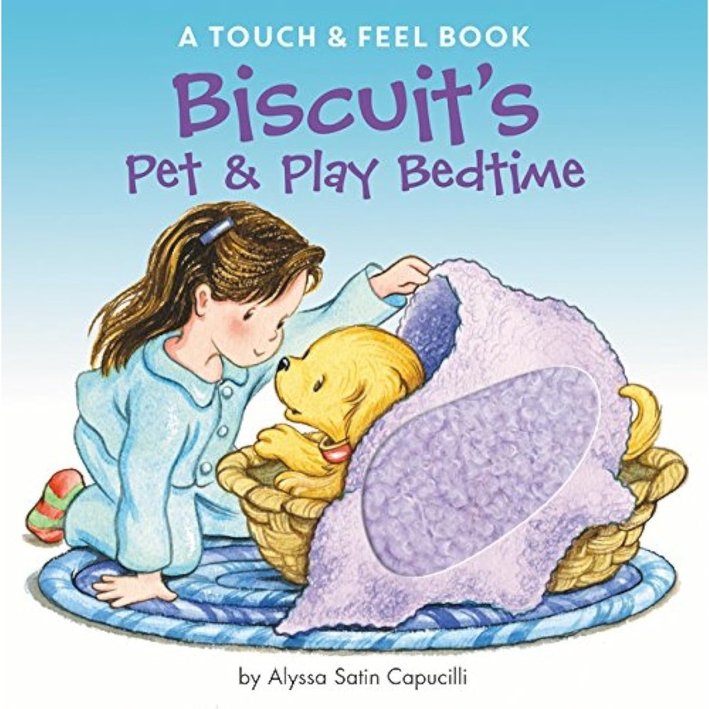 Biscuit's Pet & Play Bedtime（觸摸書）(硬頁書)/Alyssa Satin Capucilli【禮筑外文書店】