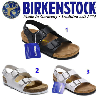 BIRKENSTOCK 勃肯男/女經典軟木涼鞋沙灘休閒鞋米蘭系列 35-46