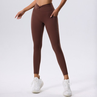 春季高腰瑜伽緊身褲女士高彈性健身跑步運動外穿訓練長褲