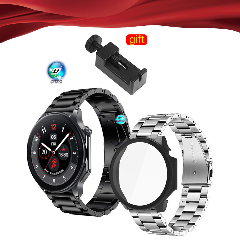 Oppo Watch X 錶帶金屬錶帶,不銹鋼錶帶 Oneplus Watch 2 錶帶運動腕帶 oppo Watch