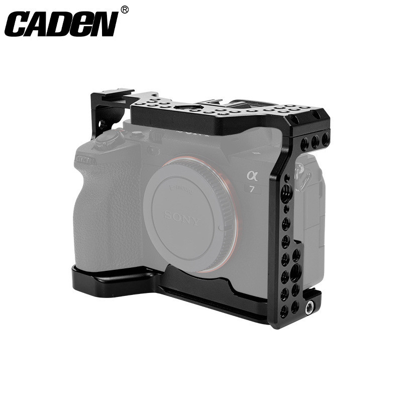 CADeN相機兔籠索尼A7M4專用微單框Vlog三腳架上提手柄拓展框 現貨