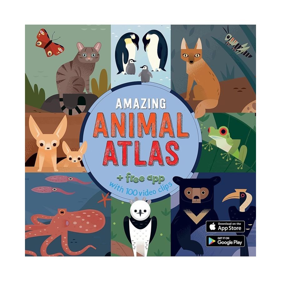 The Amazing Animal Atlas/世界動物地圖/Anne McRae eslite誠品