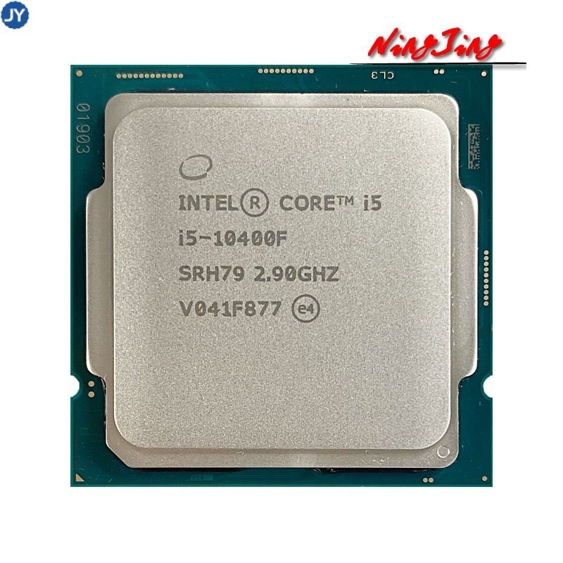 【現貨】英特爾酷睿i5-10400f I5 10400f 2.9GHz 6核12螺紋CPU處理器65W lga1200