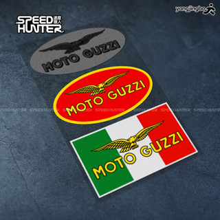 義大利 Moto Guzzi 復古機車機車標誌貼紙 潮牌防水反光貼花
