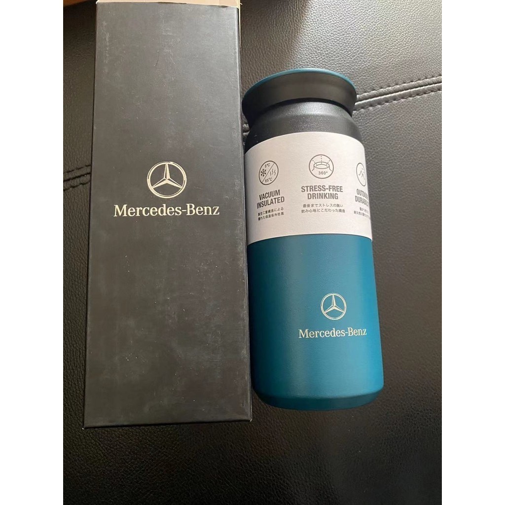 BENZ訂製保溫杯C260 E300 GLC260 S400車內便攜式防燙水杯