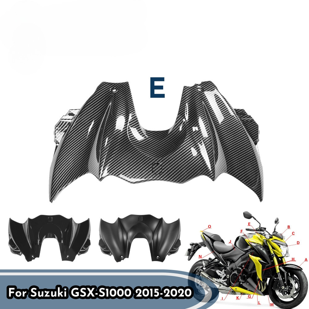 SUZUKI Gsx-s1000 摩托車前油箱蓋整流罩適用於鈴木 GSXS1000 GSX S1000 2015-202