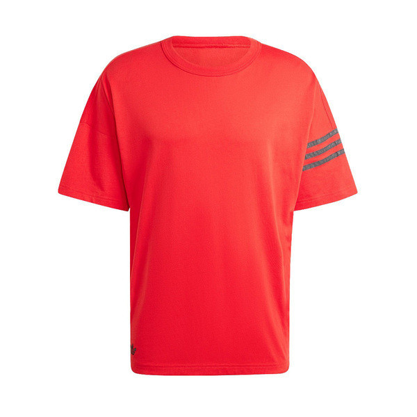 Adidas Neuclassic Tee IS2824 男 短袖 上衣 T恤 運動 休閒 三葉草 寬鬆 舒適 紅