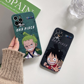 日式動漫海賊王路飛和索倫軟殼矽膠圖案 Kartun One Piece untuk 適用於 iPhone 6 6S 7