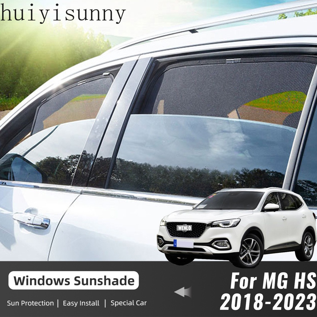Hys 適用於 MG HS eHS MGHS 2018-2023 汽車遮陽板磁性前擋風玻璃框架窗簾後側窗遮陽板遮陽板