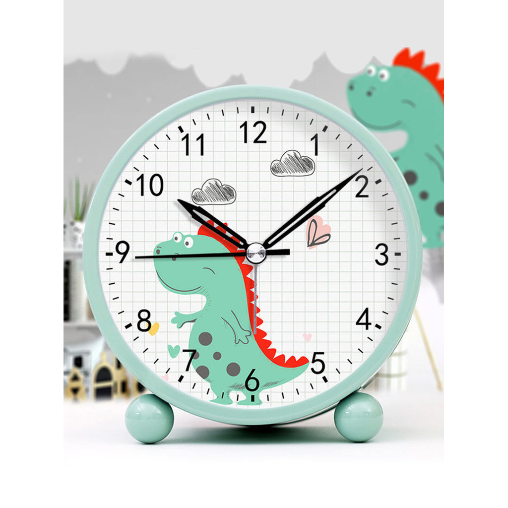 鐘錶 鬧鐘 機芯 鬧鐘學生用臥室靜音床頭夜光北歐簡約超大聲音兒童卡通可愛小鬧鐘
