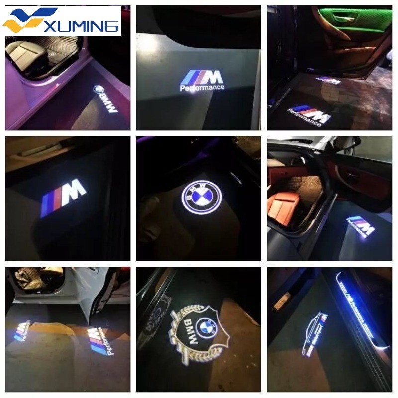 BMW Xm-2pcs 車門迎賓燈 LED 激光徽標投影儀迷你燈適用於寶馬 E84 E83 E70 F15 E71 F1