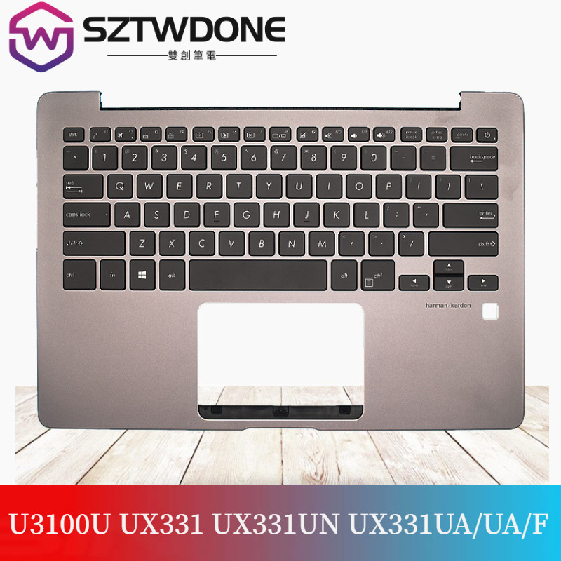 適用華碩U3100U UX331 UX331UN UX331UA/UAL/FAL UX331FN C殼帶鍵盤 鍵盤