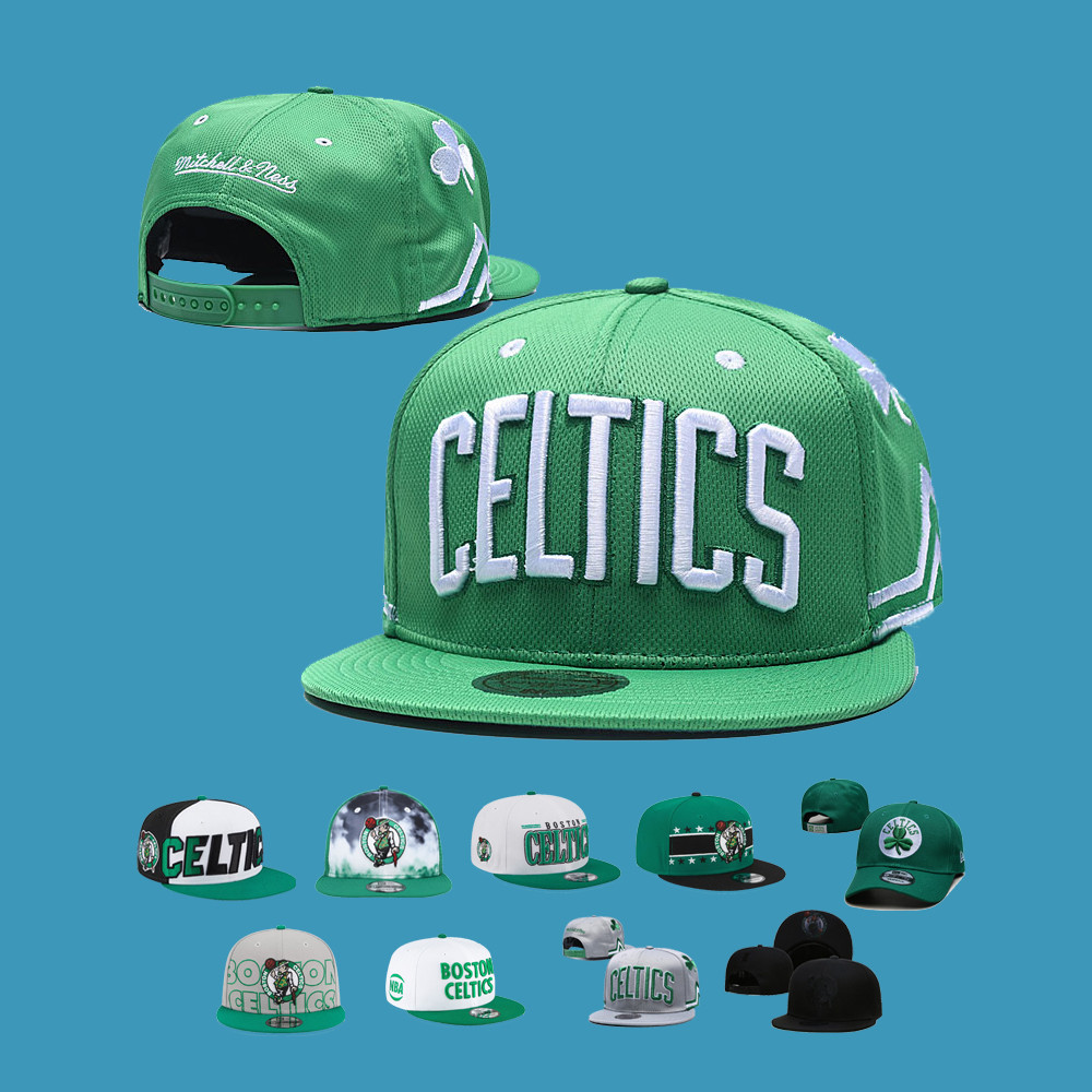 NBA 調整帽 塞爾蒂克 Boston Celtics 棒球帽 男女通用 可調整 彎帽 平沿帽 嘻哈帽 運動帽