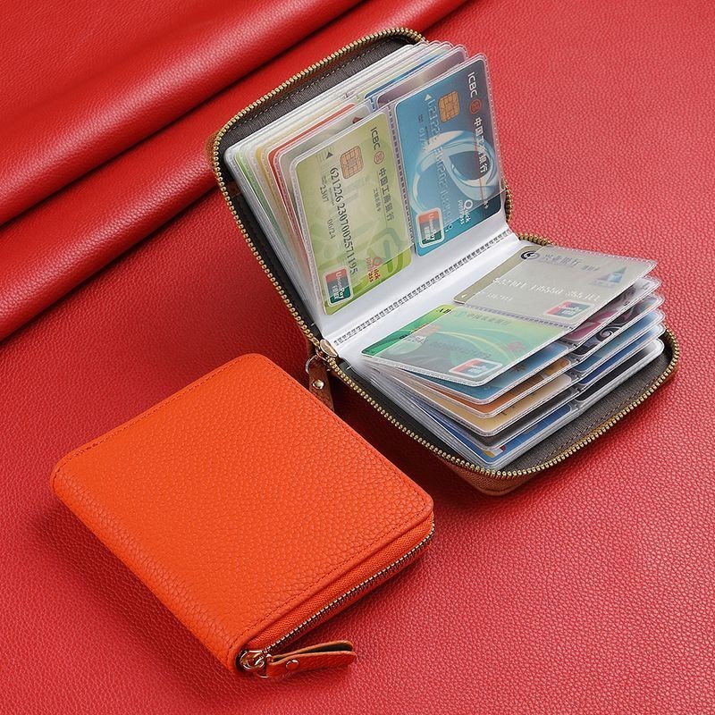 現貨 多功能卡包 卡包證件包錢包一件式商務復古新款小巧防磁防盜駕駛證件套便攜