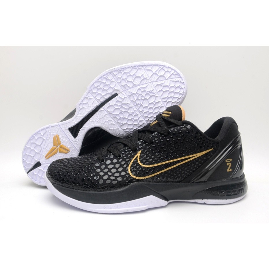 高品質 Air Zoom Kobe 6 黑金天使籃球鞋跑步鞋