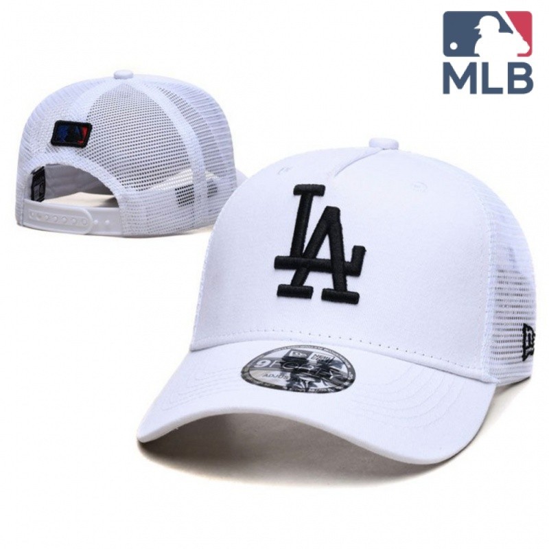 MLB 美國職業棒球大聯盟棒球帽男女通用洛杉磯道奇隊情侶影子刺繡帽子