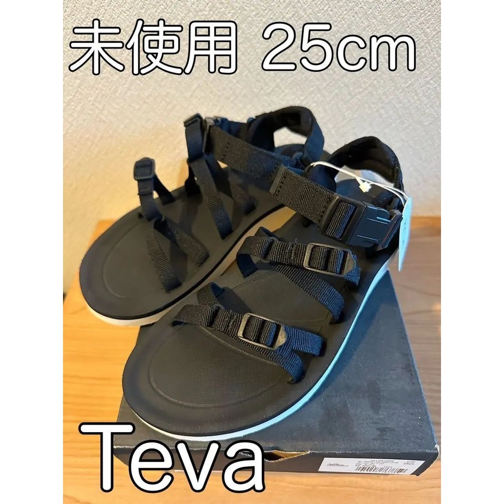 近全新 TEVA 涼鞋 Alp Premier 25cm 黑色 mercari 日本直送 二手