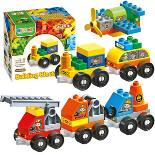 兒童玩具小汽車套裝拼裝小火車寶寶幼兒園禮物早教益智