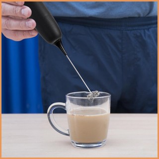 電動牛奶起泡器電動自動飲料攪拌機電池供電咖啡起泡器飲料攪拌機適用於咖啡 iadtw iadtw