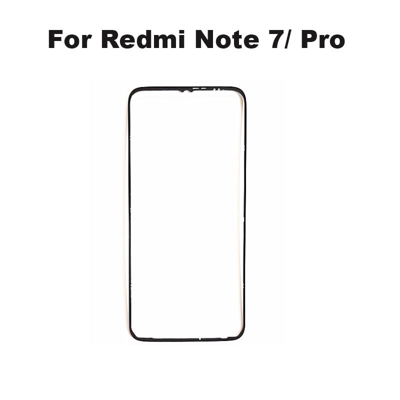 XIAOMI REDMI 適用於小米紅米 Note 7 Pro 中框 LCD 支架外殼更換維修的前擋板