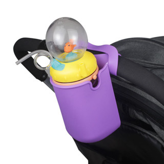 可愛嬰兒車矽膠杯架腳踏車輪椅泳池扶手多功能矽膠杯袋