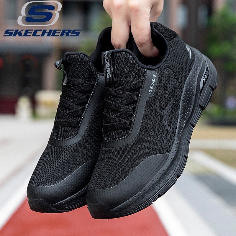 【適合站著上班】斯凱奇/Skechers GOWALK ArchFit 足弓支撐技術 情侶大碼運動鞋 緩震休閒鞋 厚底