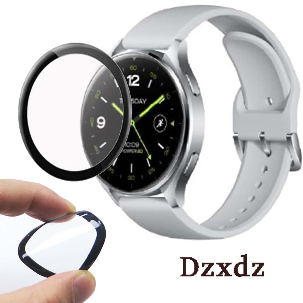 XIAOMI 適用於小米手錶 2 智能手錶膜的小米手錶 3D 軟手錶膜(非玻璃)