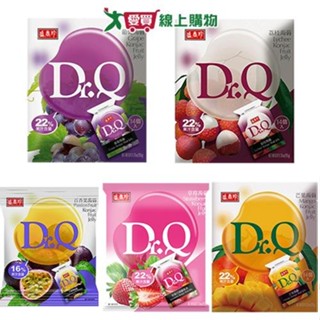 盛香珍DR.Q蒟蒻系列(葡萄/荔枝/芒果/百香果/草莓)(265G/包)【愛買】