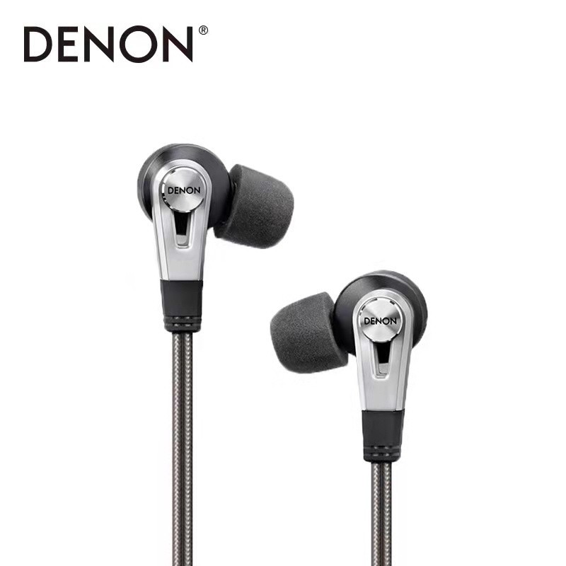 Denon天龍C820/ 近全新 耳道式耳機 重低音 入耳式耳機 完整原廠配件