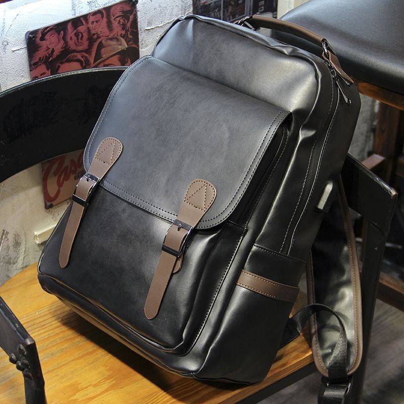 【Porter】新款後背包USB充電 男士商務背包大容量旅行背包學生書包電腦包