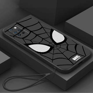 MARVEL 外殼 INFINIX NOTE 10 PRO 手機殼時尚品牌漫威酷蜘蛛俠眼睛美學矽膠TPU軟殼新設計防震殼