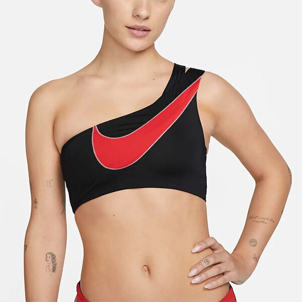 Nike 泳衣 女 Nike Icon 比基尼上衣 黑 NESSD281-001
